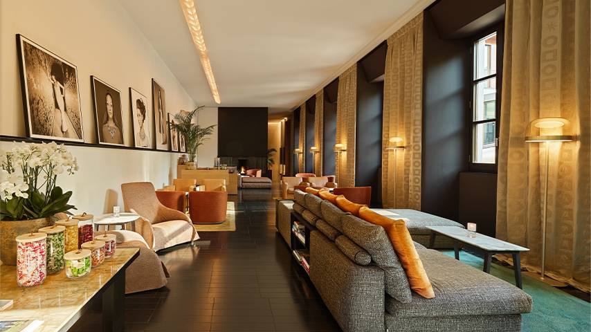 米蘭寶格麗酒店 The Bvlgari Lounge 大廳酒廊