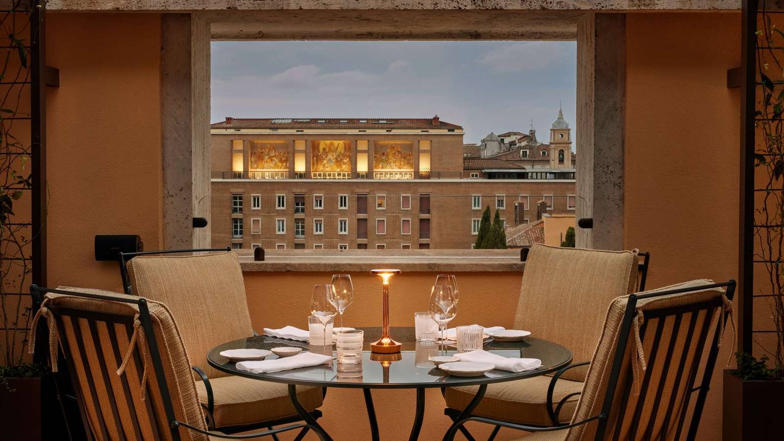 羅馬寶格麗酒店 Il Ristorante – Niko Romito 窗邊餐桌