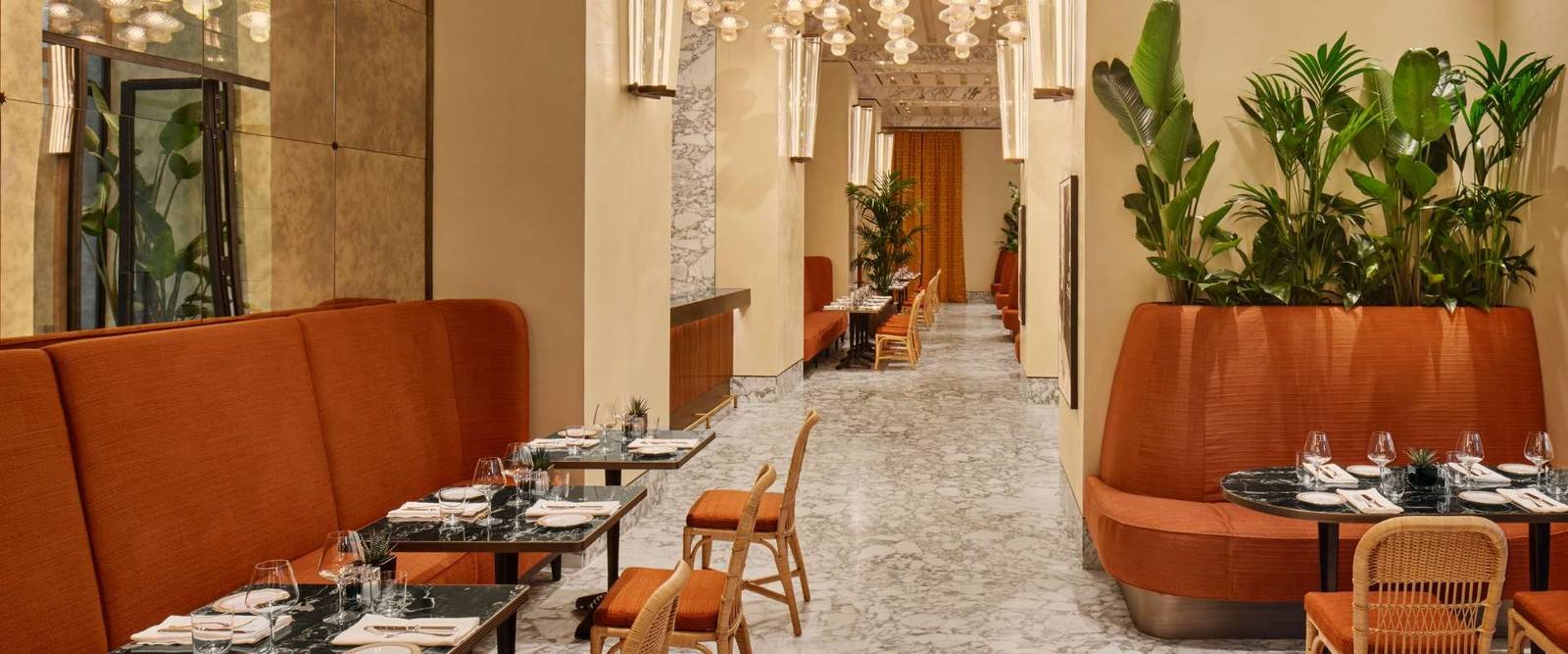 羅馬寶格麗酒店 Il Caffè 用餐區