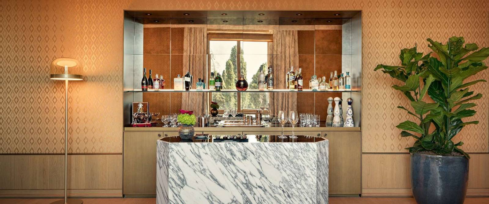 羅馬寶格麗酒店 The Bvlgari Suite 起居室