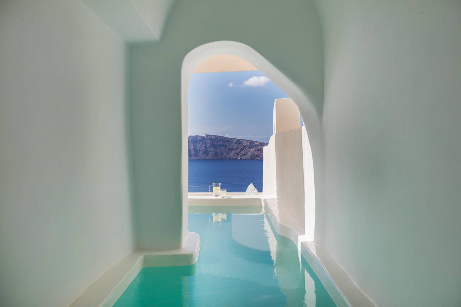 Canaves Oia Suites River Pool Suite 河道式私人泳池