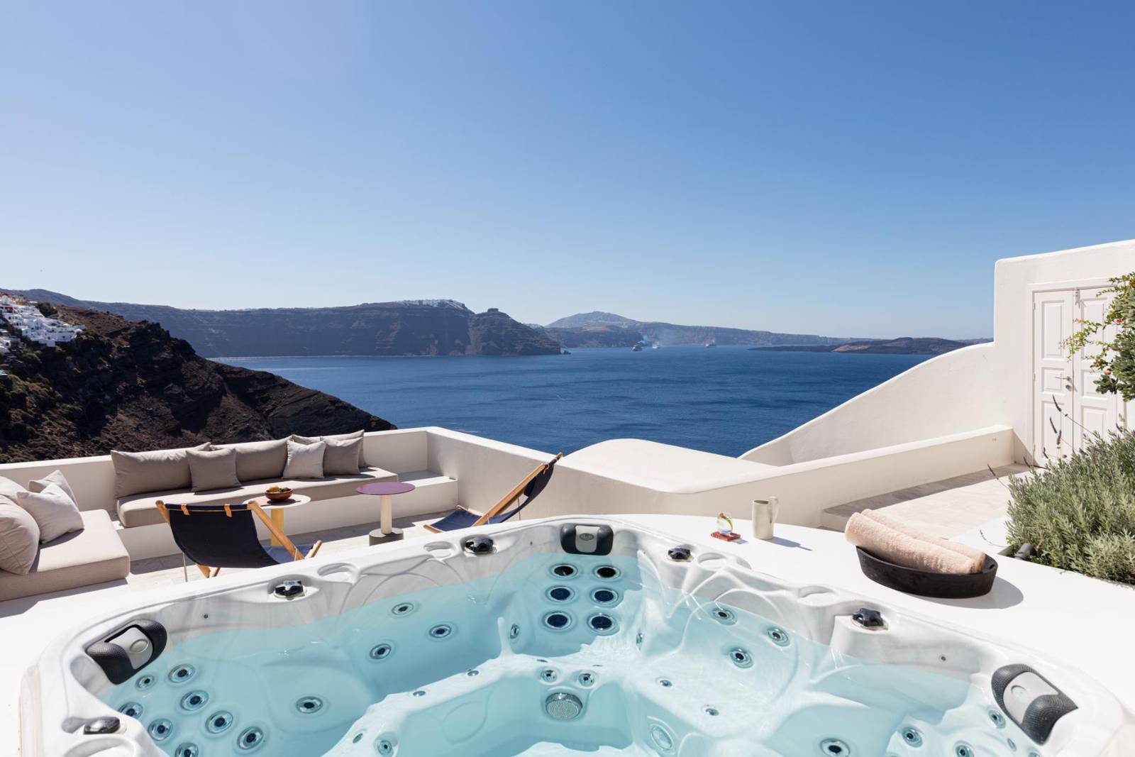 Canaves Oia Suites 三房別墅露台按摩池