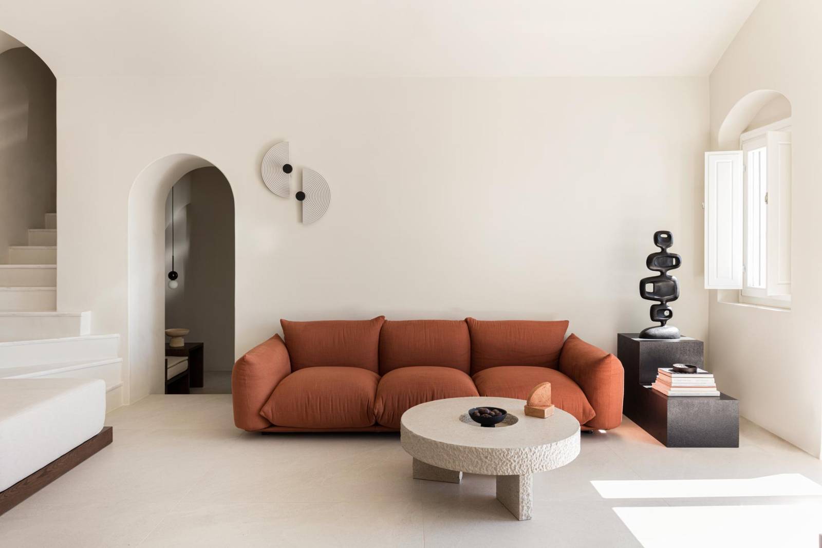 Canaves Oia Suites 三房別墅客廳