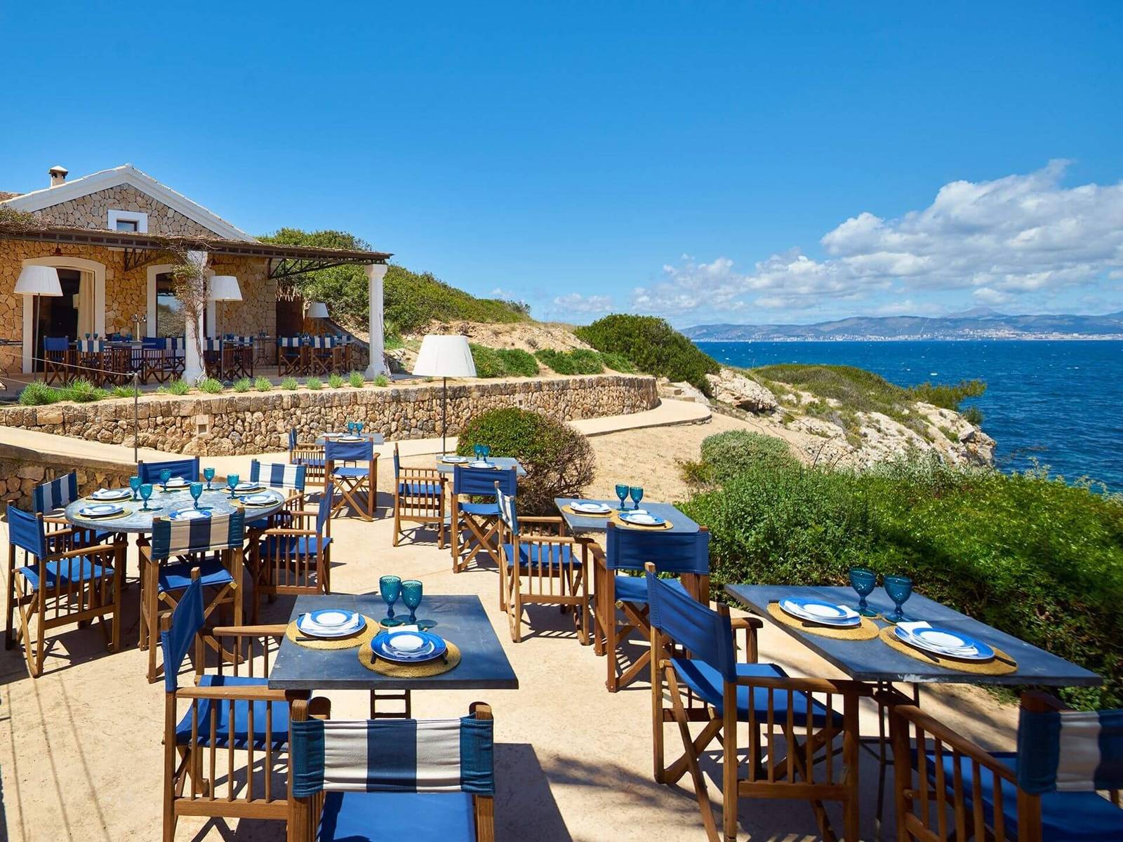 Cap Rocat Sea Club 海邊餐廳座位