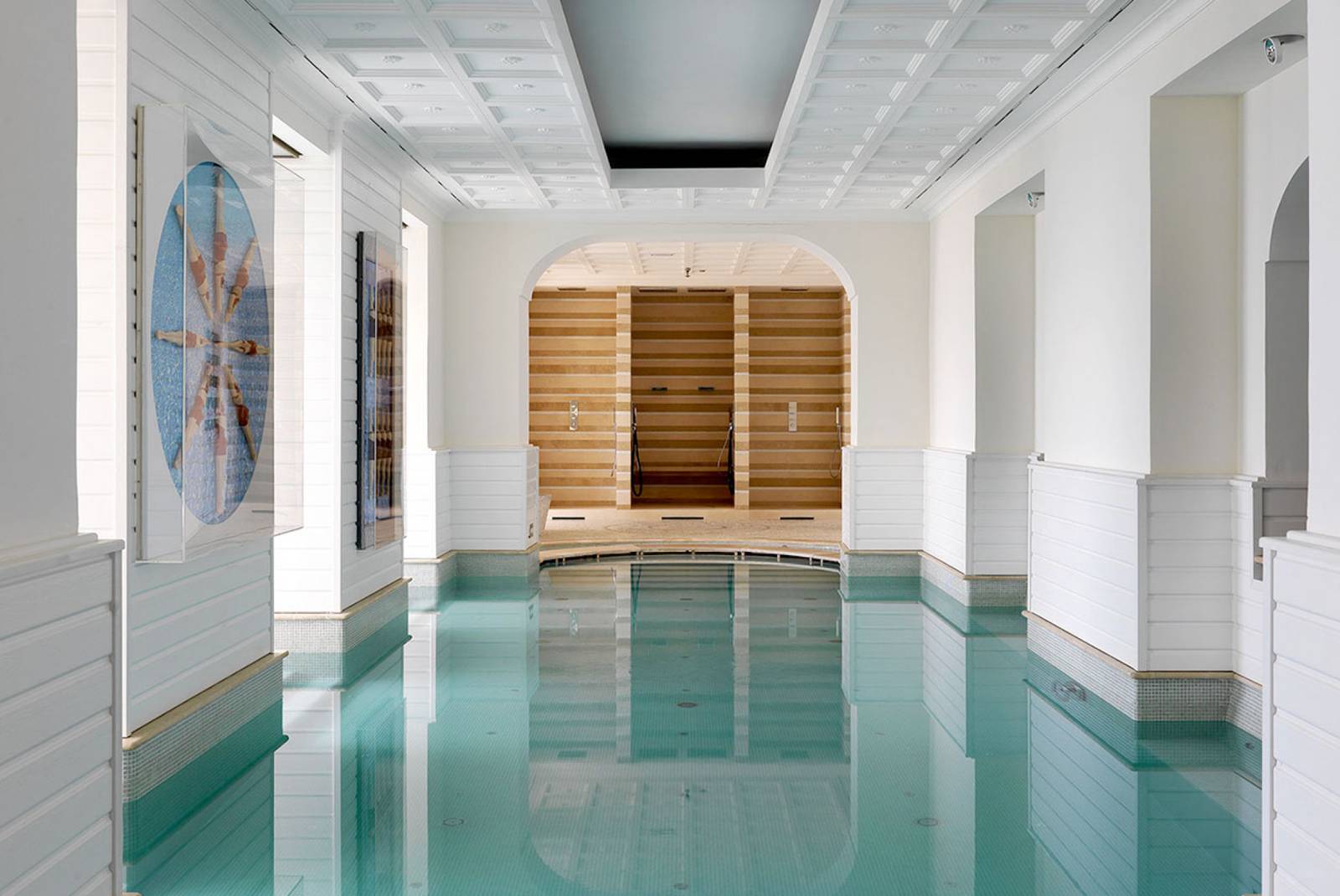 Capri Tiberio Palace 室內溫水泳池