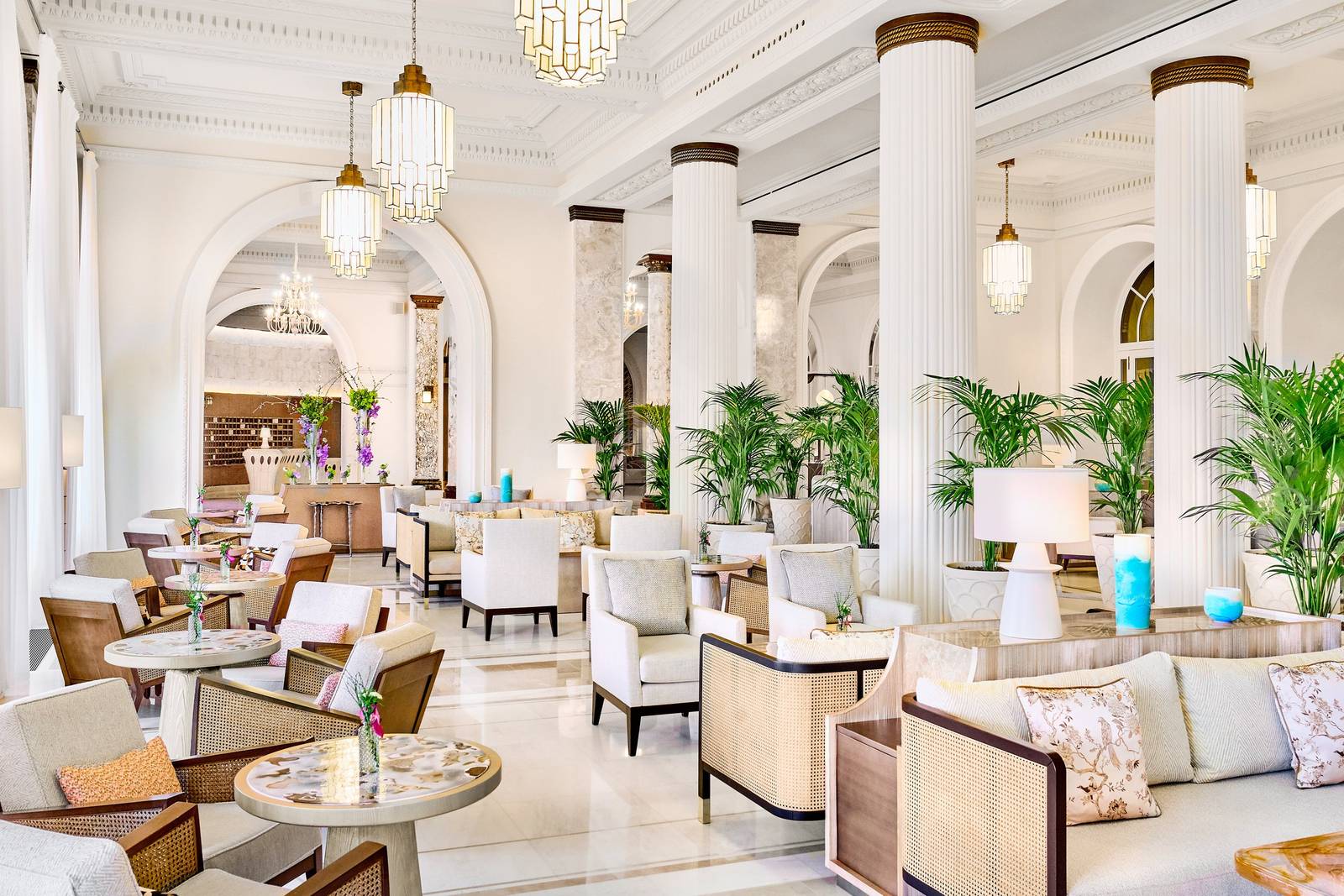 坎城 Carlton Cannes Camélia Tea Lounge 茶廳