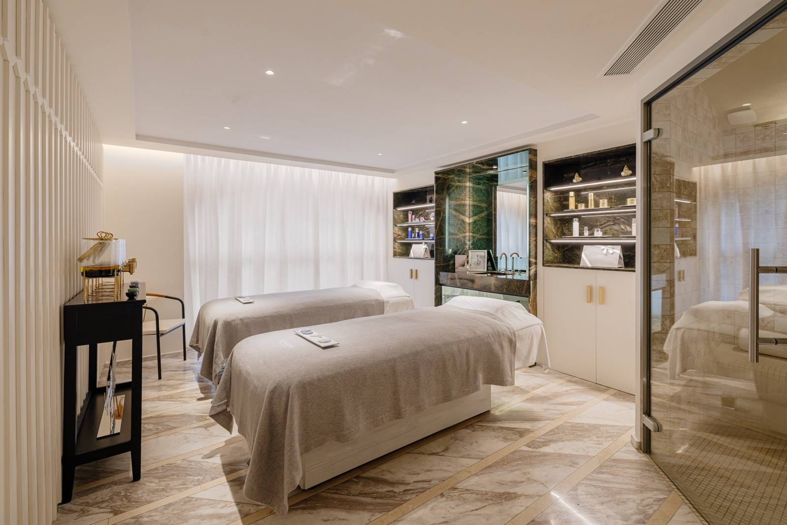 坎城 Carlton Cannes Le C Club Spa 雙人療程室