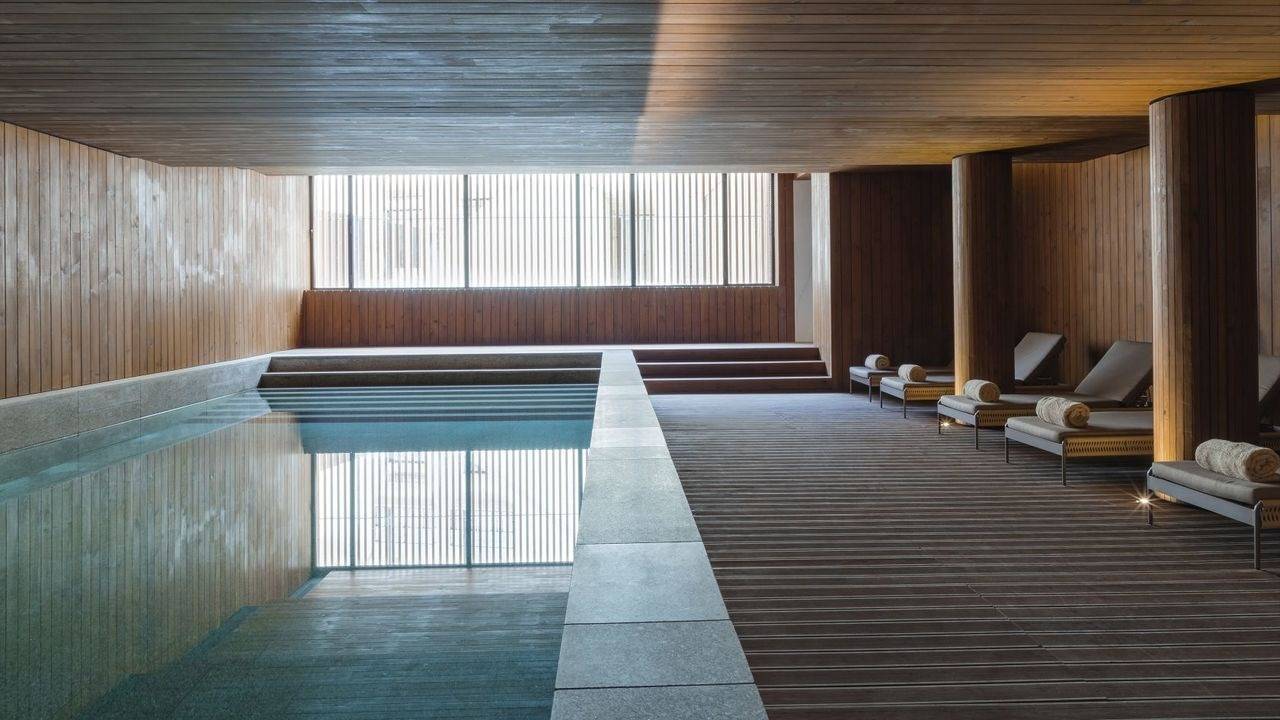 波爾圖 Casa da Companhia Spa 室內泳池