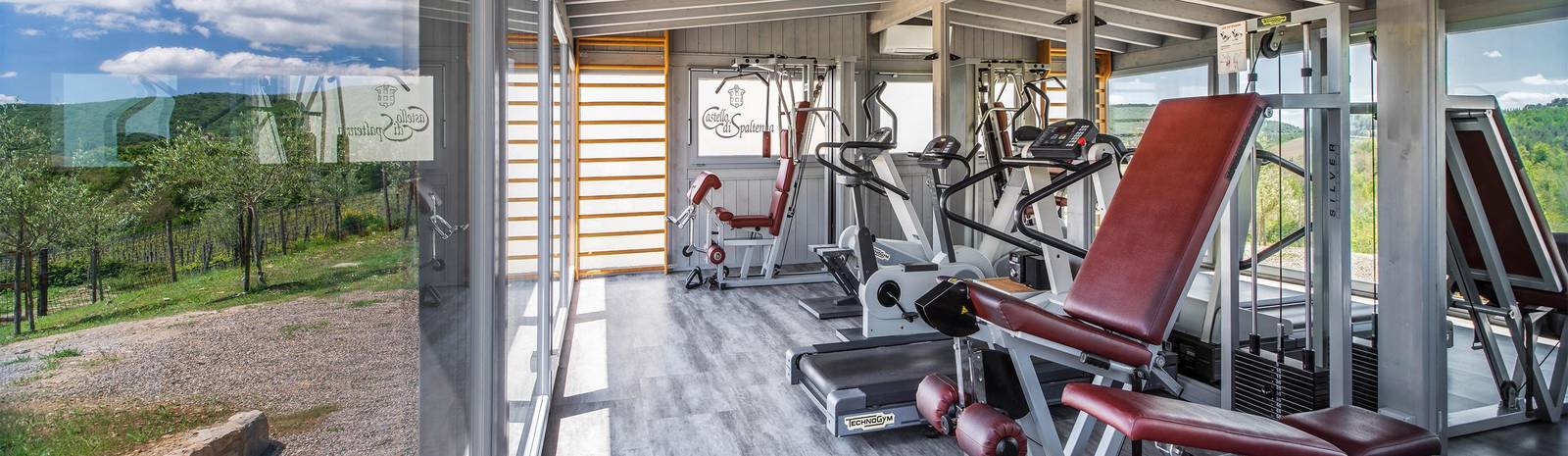 Castello di Spaltenna Technogym 健身房