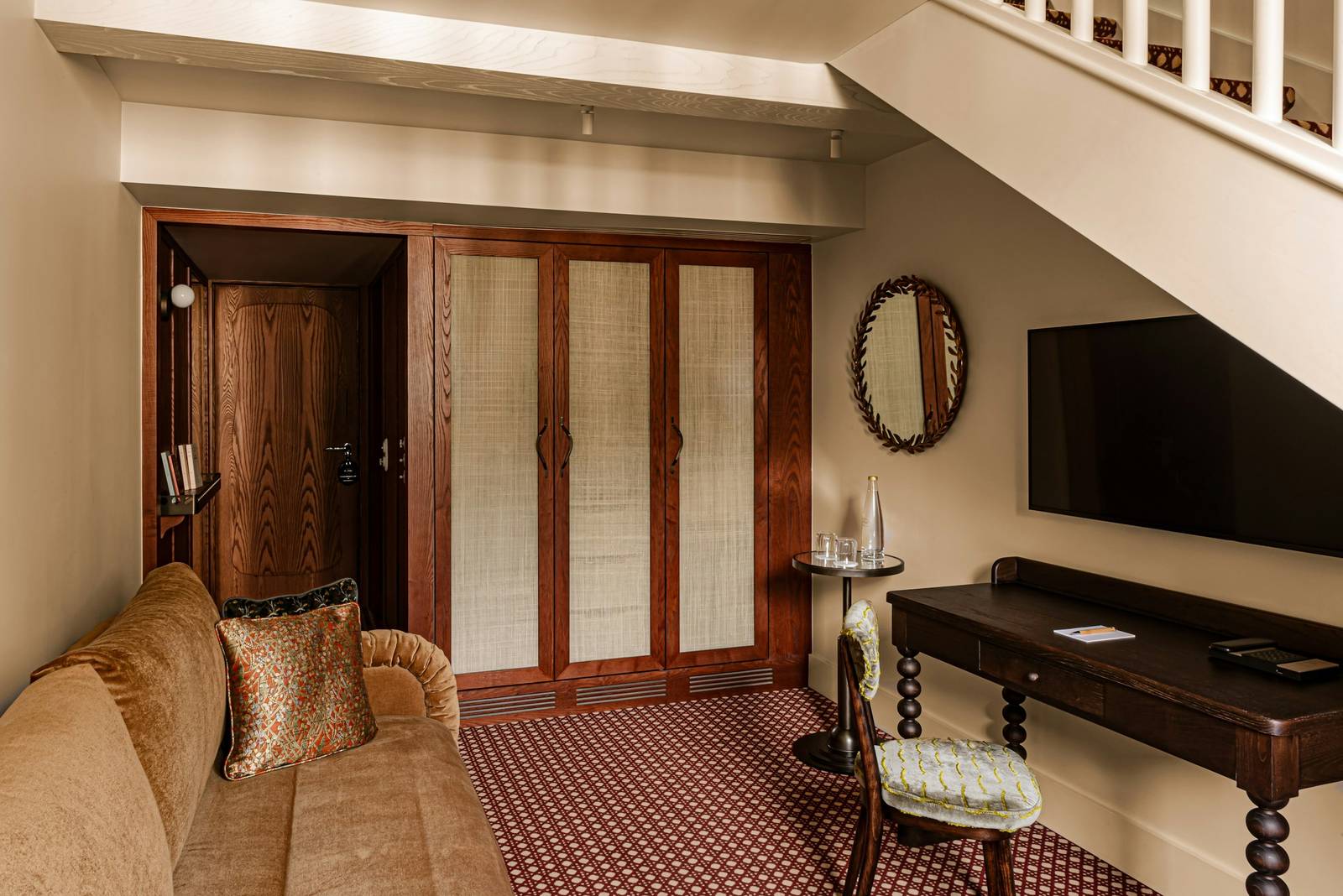 Château des Fleurs Duplex Junior Suite 起居區