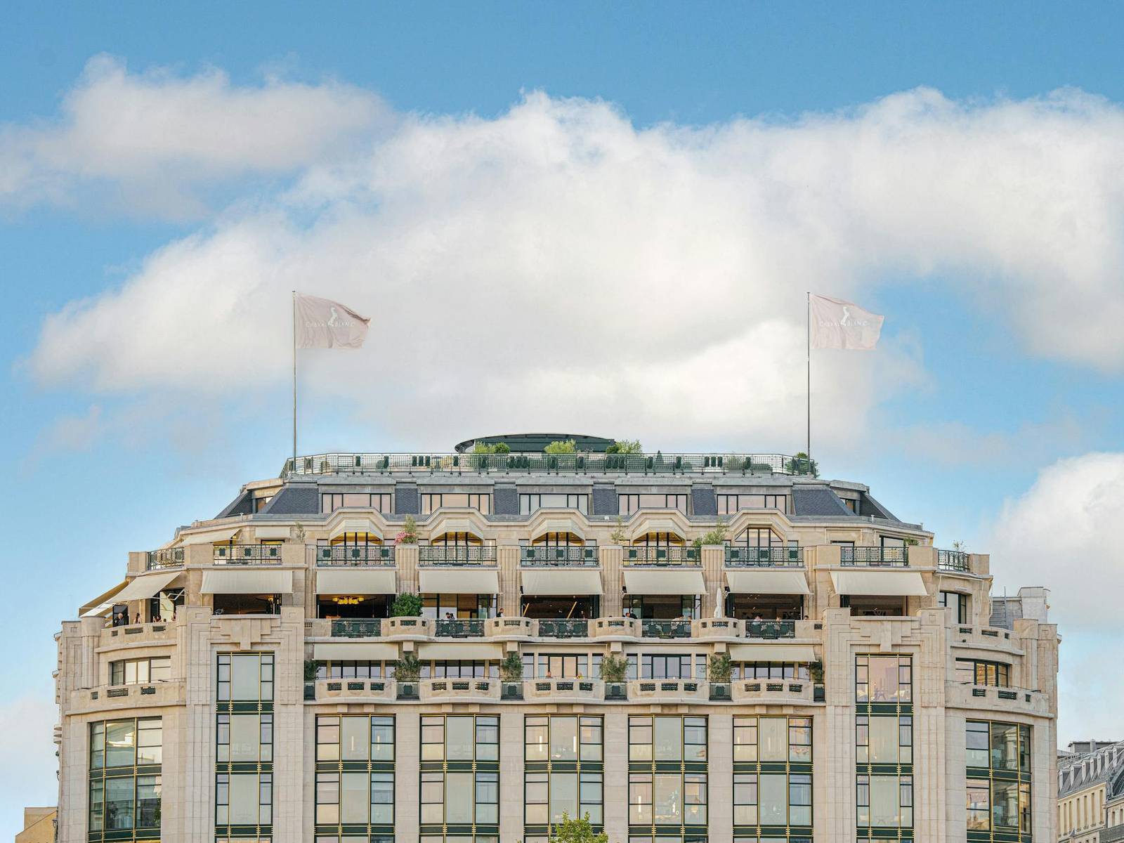 巴黎白馬酒店 La Samaritaine 裝飾藝術建築立面
