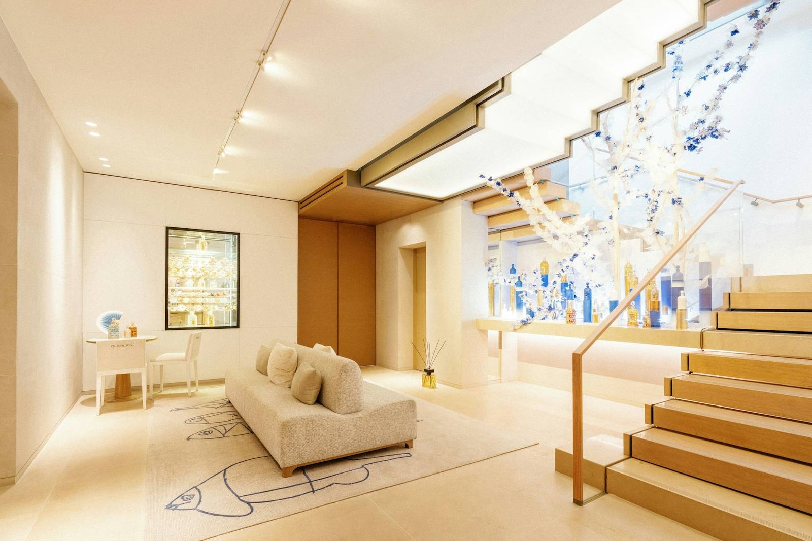 Cheval Blanc St-Tropez Guerlain Spa 休憩區