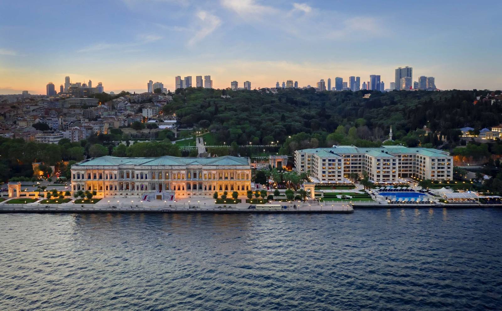 博斯普魯斯海峽沿岸與伊斯坦堡市景