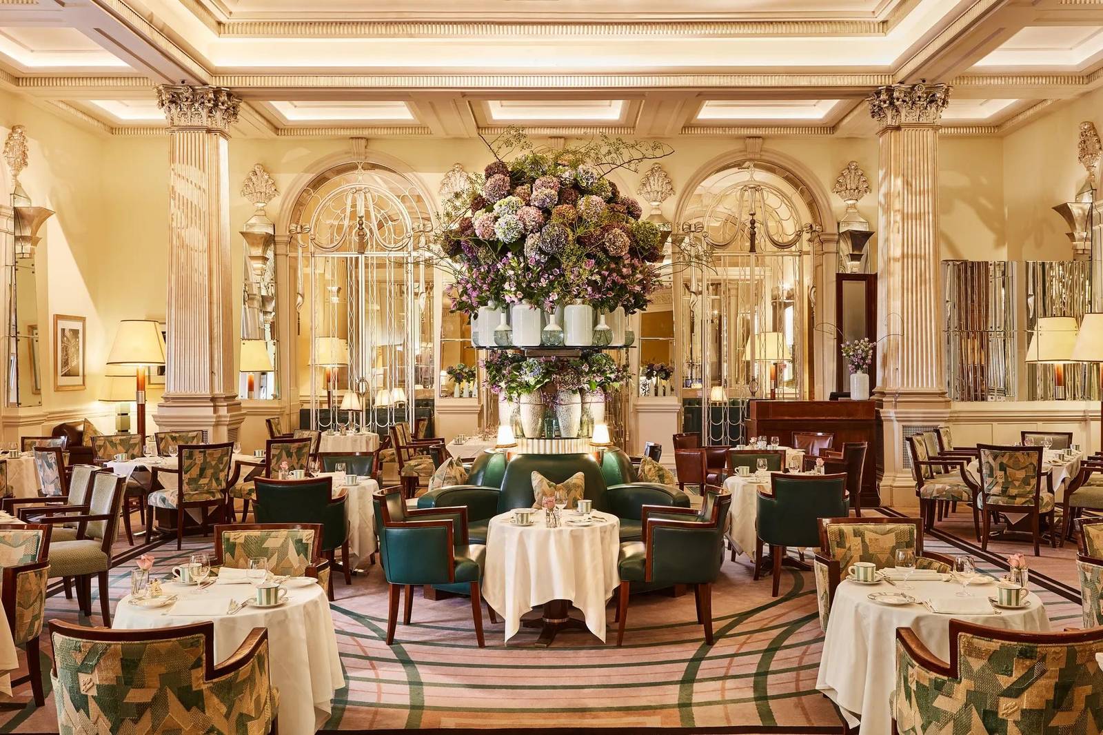 倫敦 Claridge's The Foyer & Reading Room 挑高大廳