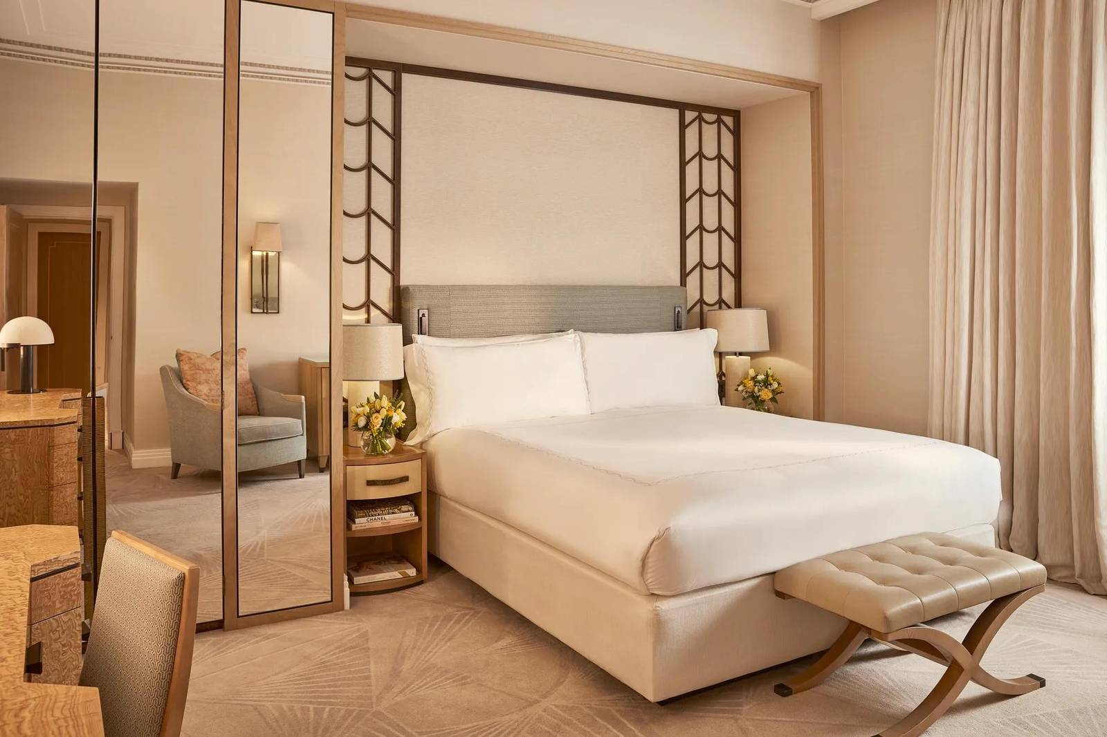 倫敦 Claridge's Superior Room 裝飾藝術風格客房