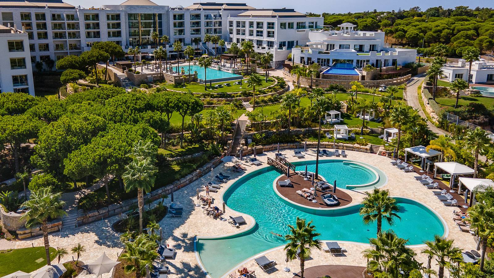 阿爾加維 Conrad Algarve 戶外泳池空拍