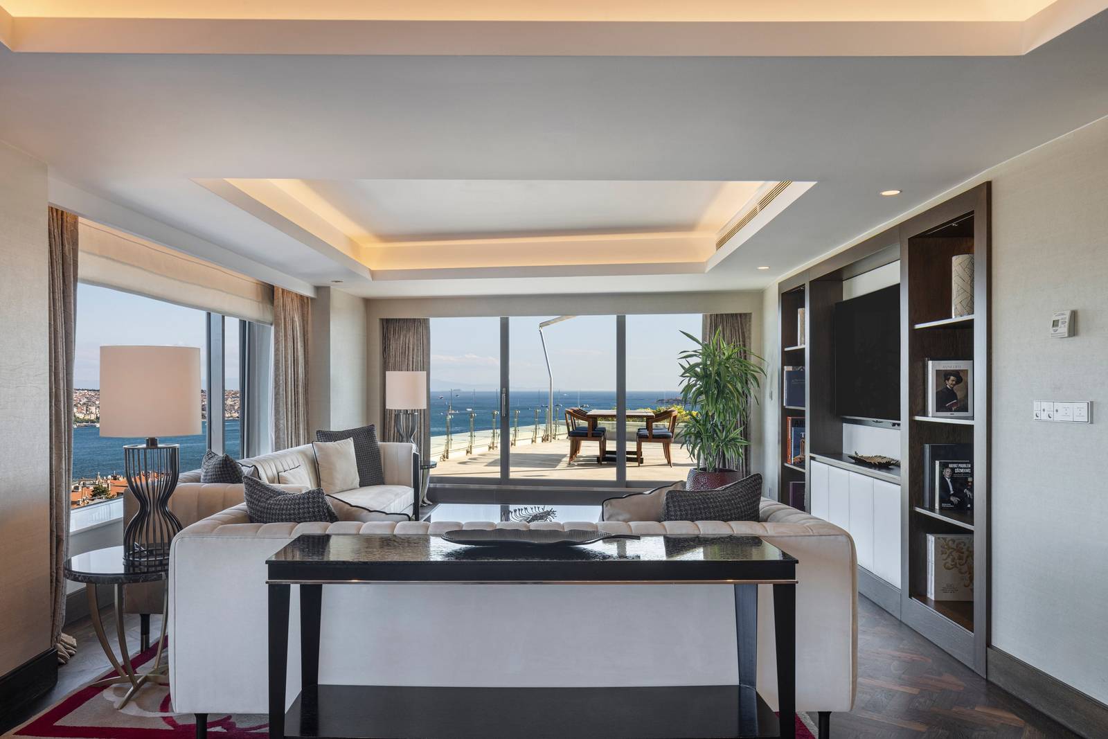 伊斯坦堡 Conrad 酒店 Presidential Suite 起居室