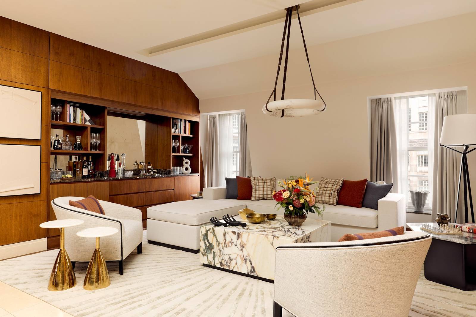 倫敦 Conrad London St. James Conrad Suite 起居室