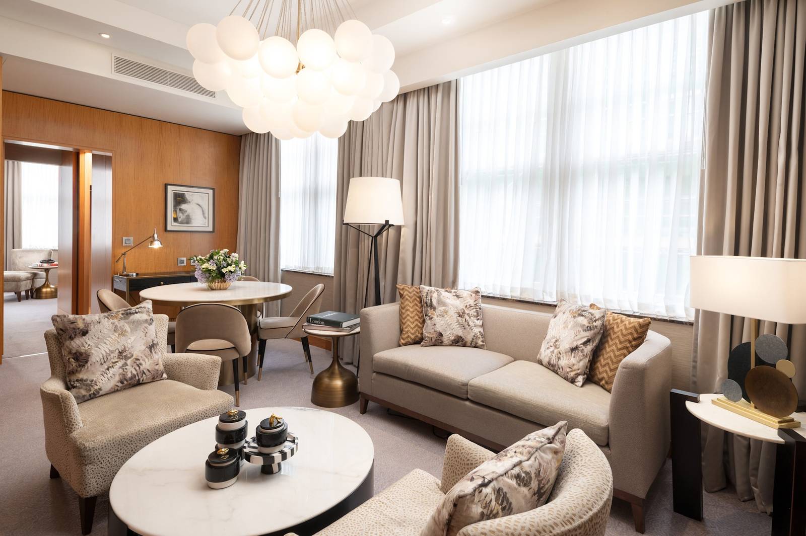 倫敦 Conrad London St. James One Bedroom Suite 起居區