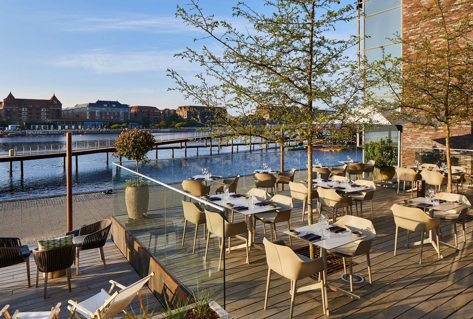 哥本哈根萬豪酒店 Copenhagen Pier Terrace 運河畔露台