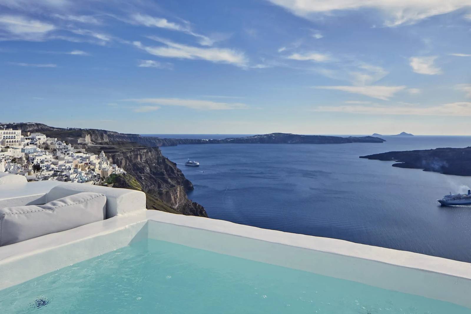 聖托里尼 Cosmopolitan Suites Cliff Honeymoon Suite 崖邊戶外按摩池