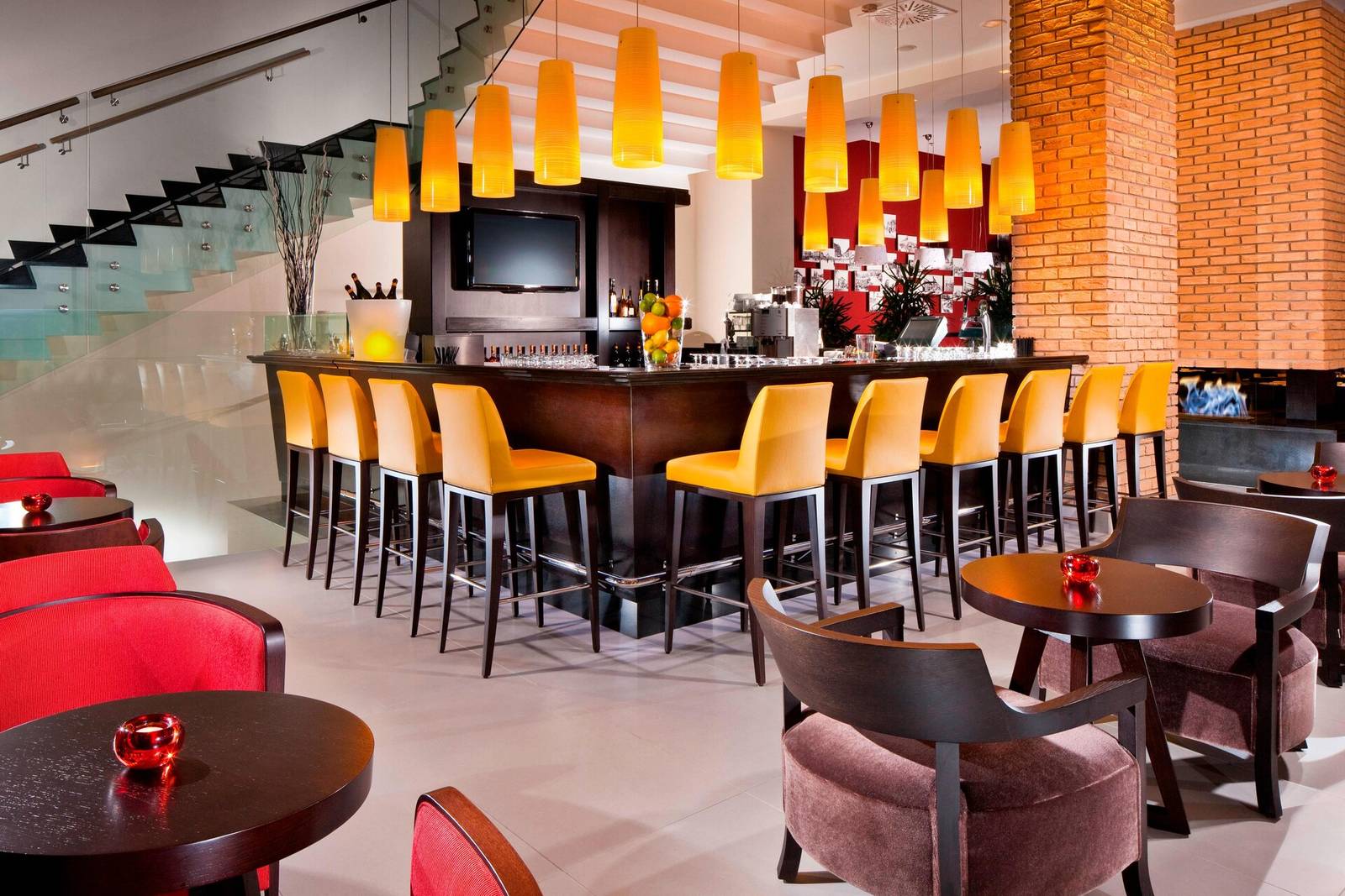布達佩斯 Courtyard by Marriott Budapest City Center 酒吧