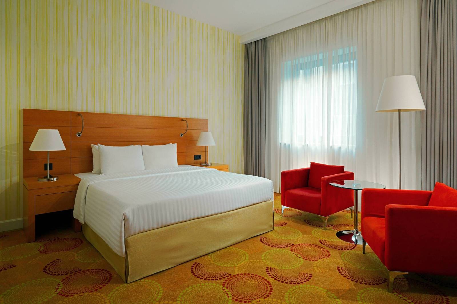 布達佩斯 Courtyard by Marriott Budapest City Center 大床客房
