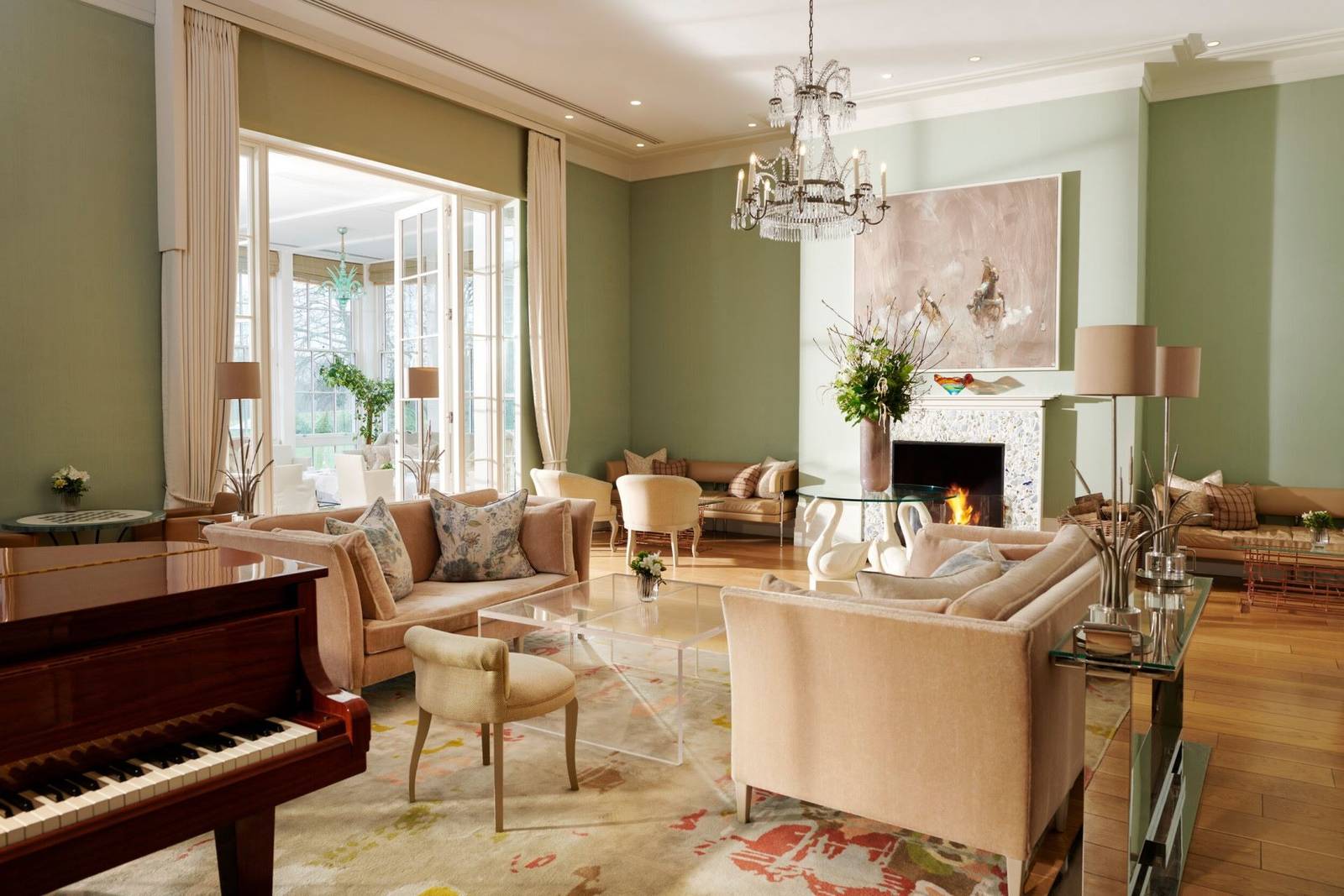 Coworth Park Drawing Room 起居廳