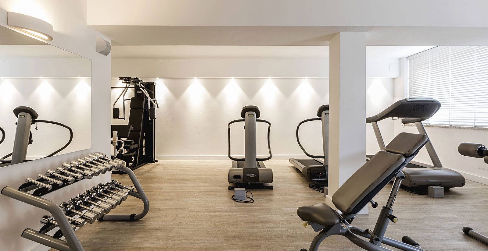 CPH Pevero Hotel Technogym 健身房