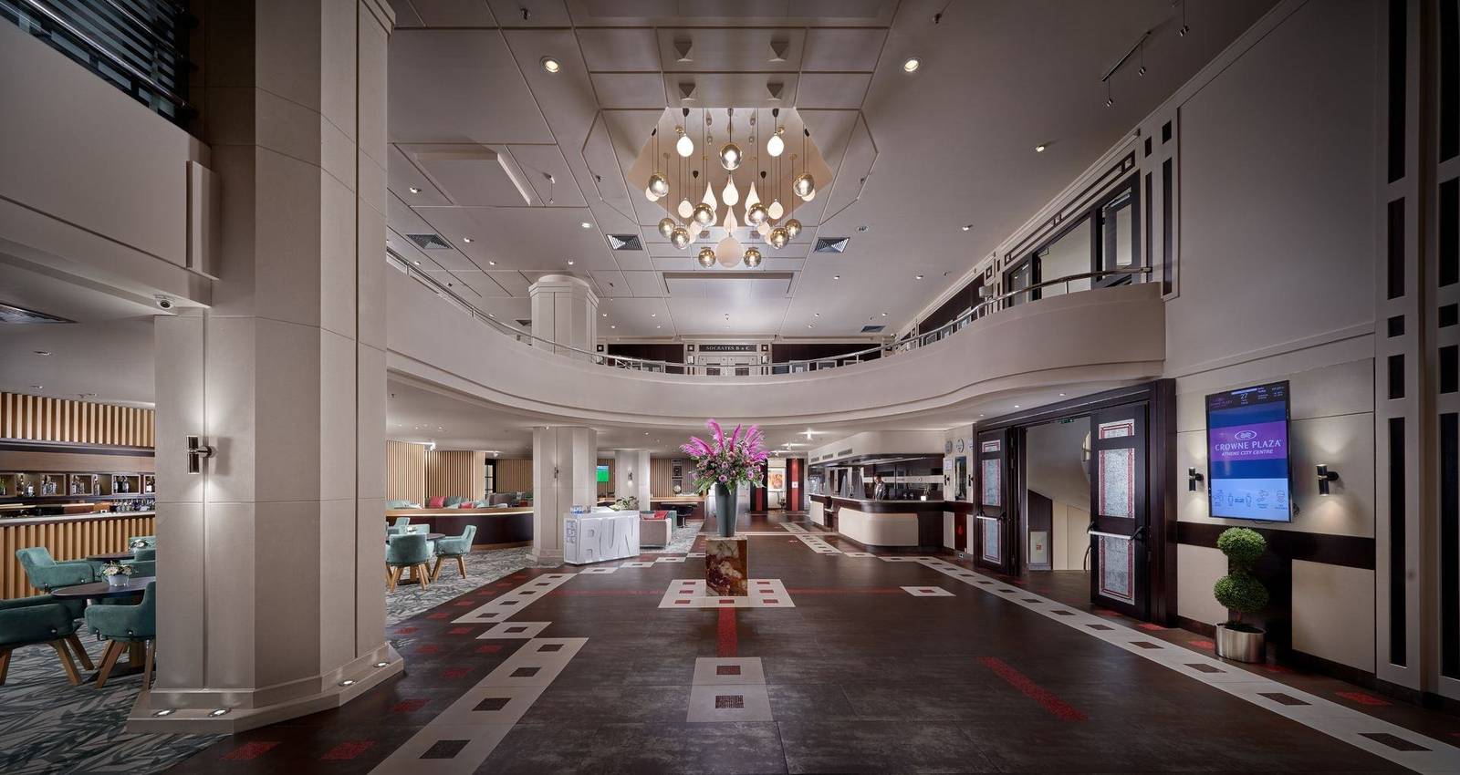 雅典 Crowne Plaza 酒店大廳