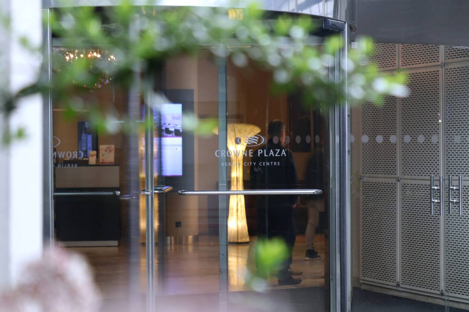 柏林 Crowne Plaza 酒店入口