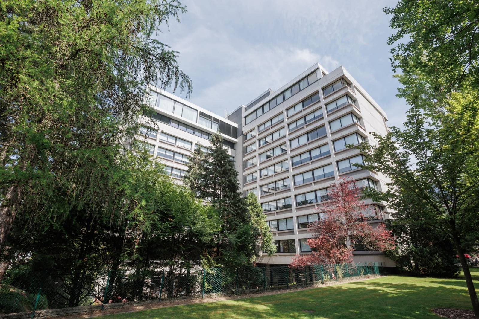 日內瓦 Crowne Plaza Geneva 酒店外觀與花園