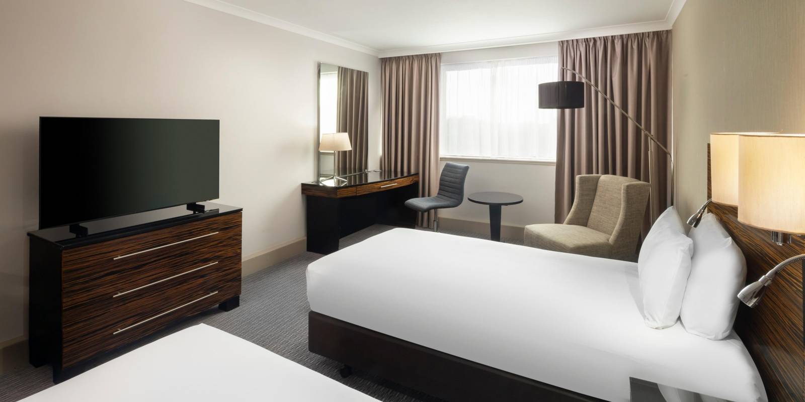 格拉斯哥 Crowne Plaza Glasgow 雙床客房