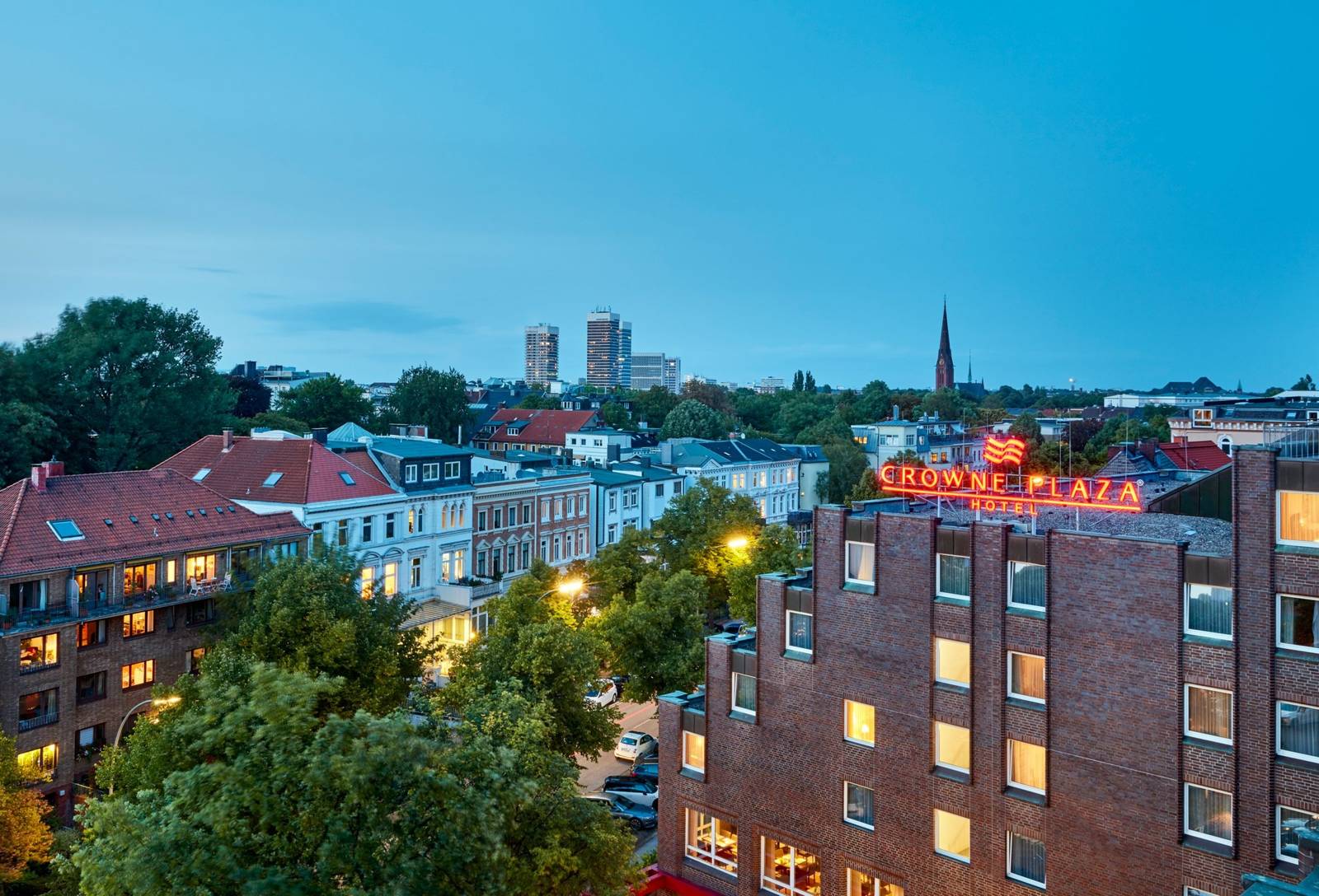 漢堡 Crowne Plaza Hamburg - City Alster 外觀與 St. Georg 街景