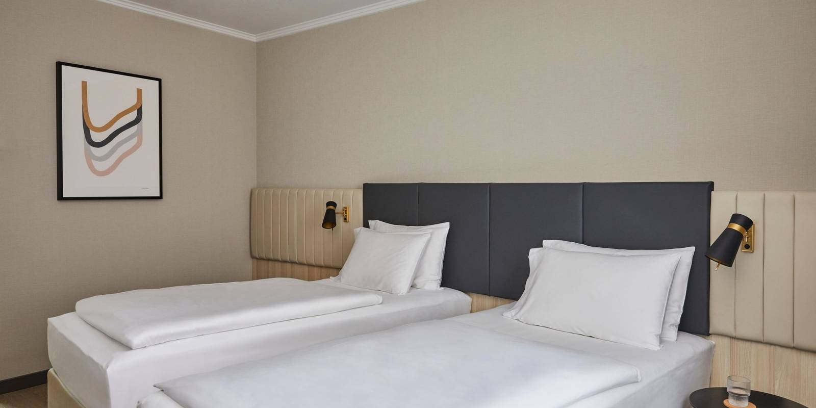 Crowne Plaza Hamburg - City Alster 兩張單人床客房