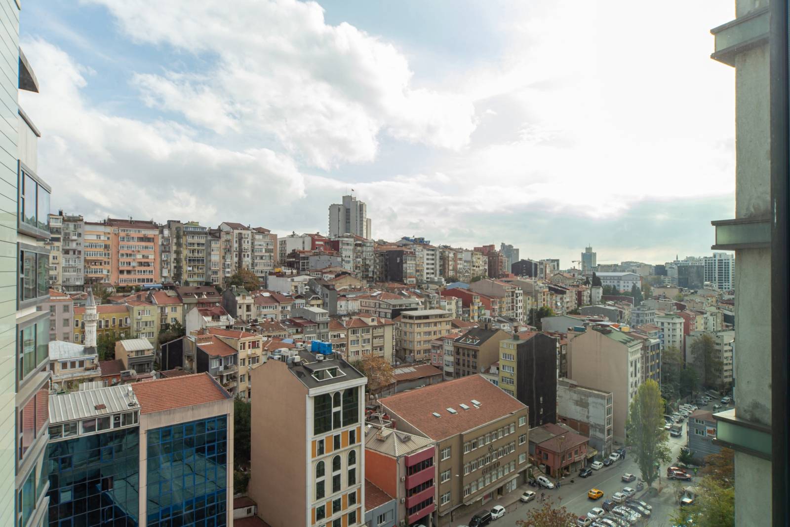 從酒店望向伊斯坦堡 Şişli 市區街景