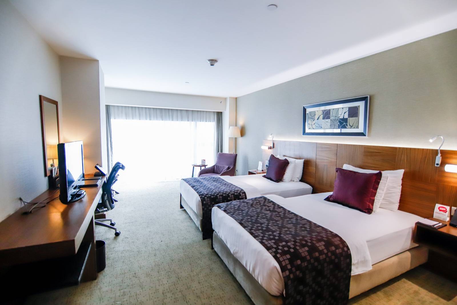伊斯坦堡 Crowne Plaza Harbiye 雙床客房