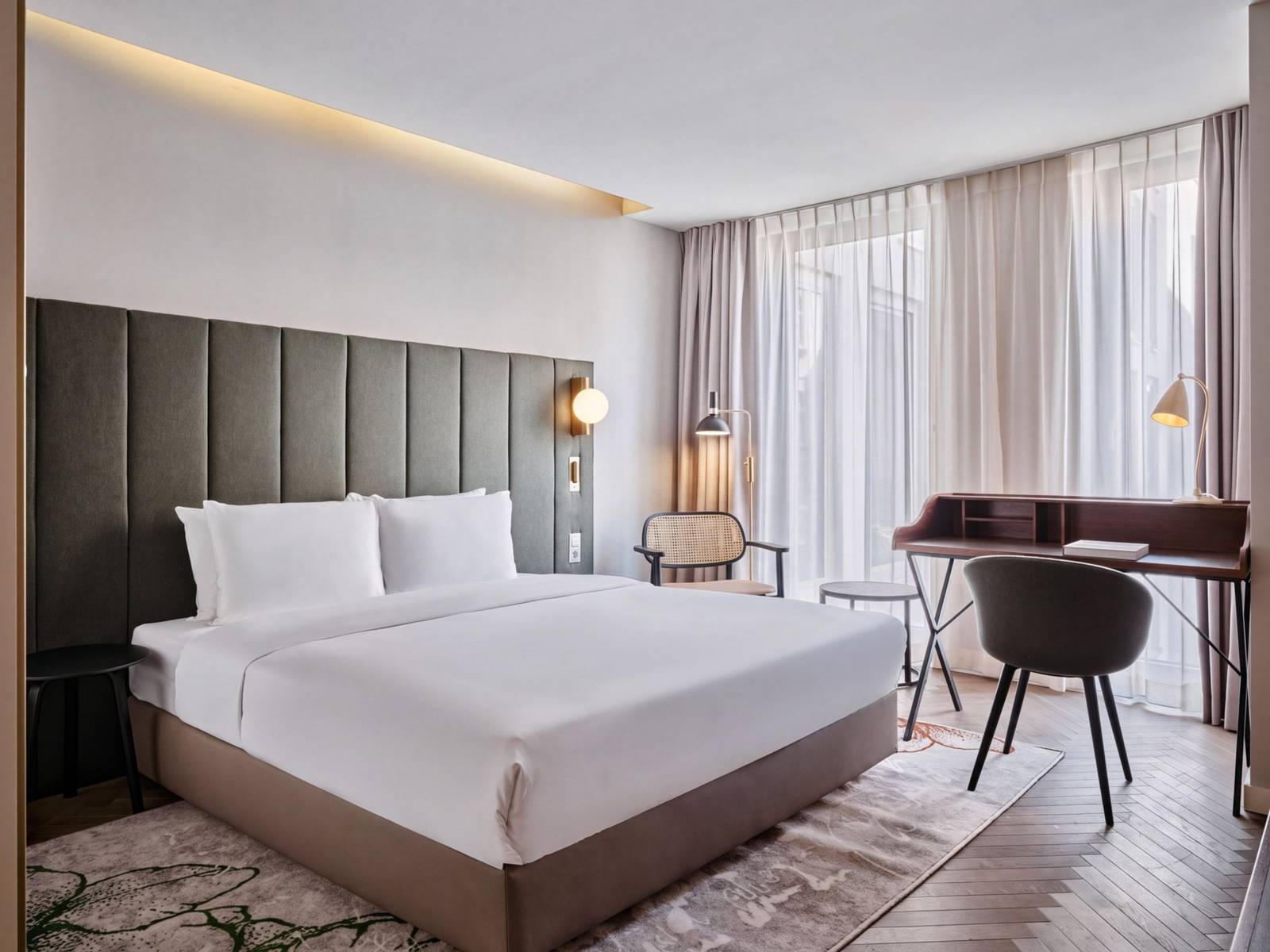 維也納 Crowne Plaza Vienna 標準客房大床