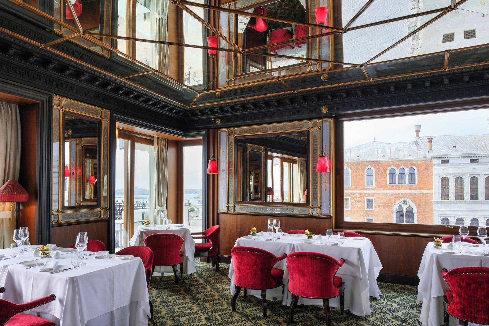 威尼斯丹尼爾四季酒店 Terrazza Danieli 室內用餐區