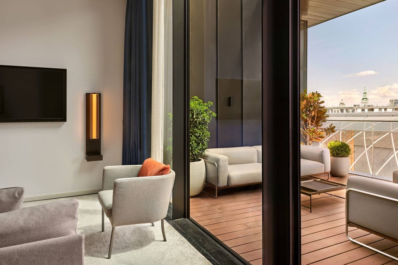 Dorothea Hotel Executive Suite 起居區