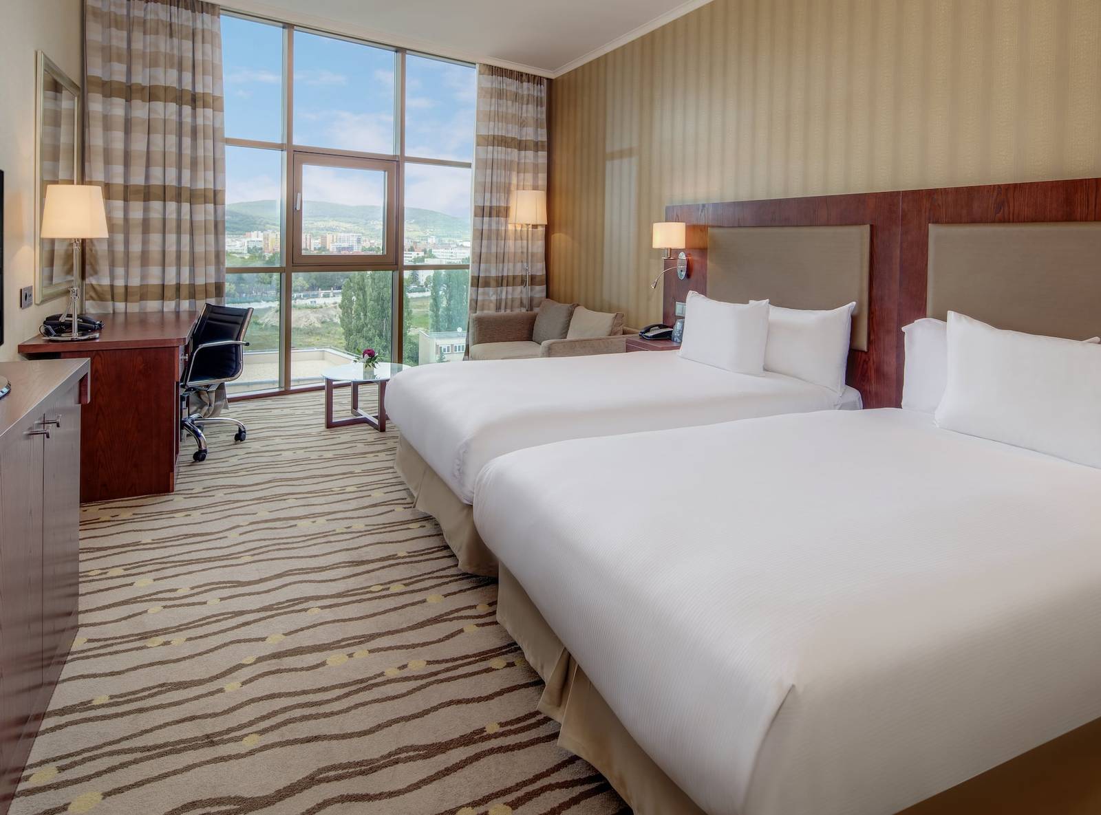 布拉提斯拉瓦 DoubleTree by Hilton Twin Guest Room 雙床客房