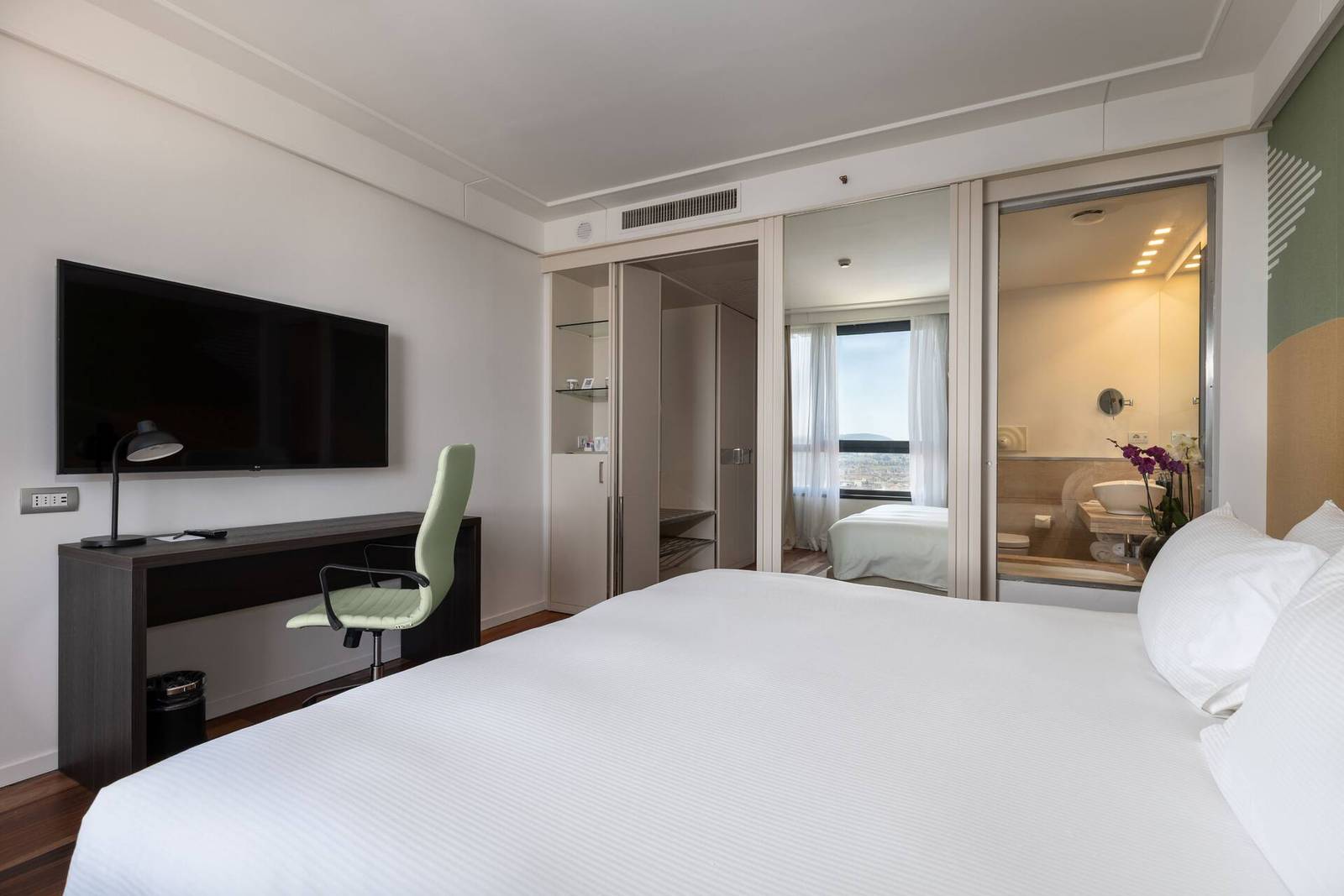 佛羅倫斯 DoubleTree Metropole King 客房