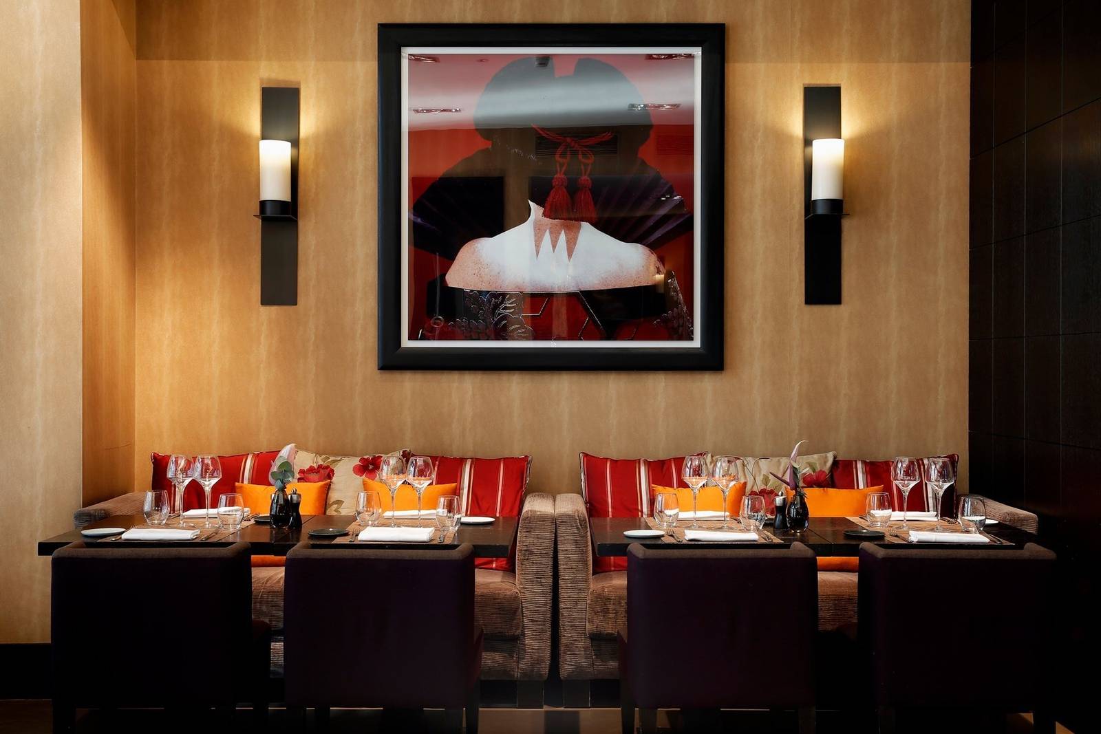 日內瓦 Eastwest Hotel 餐廳用餐區