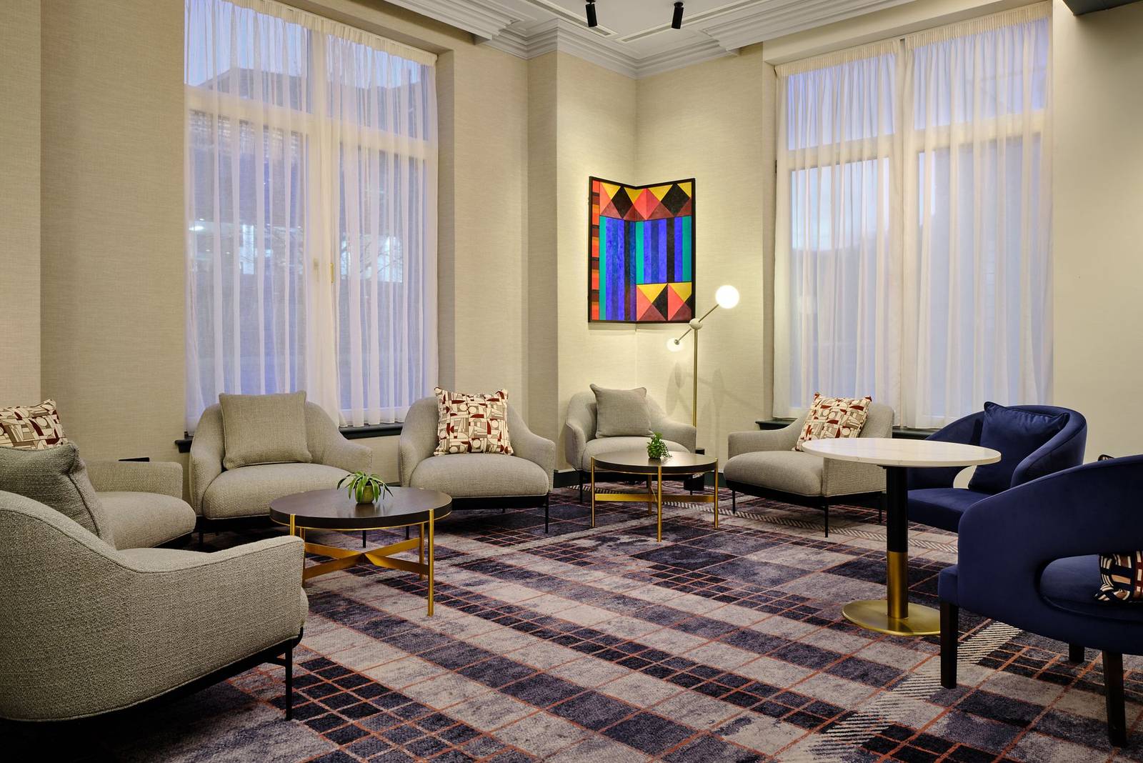愛丁堡荷里路德萬豪酒店 Greatroom 交誼空間