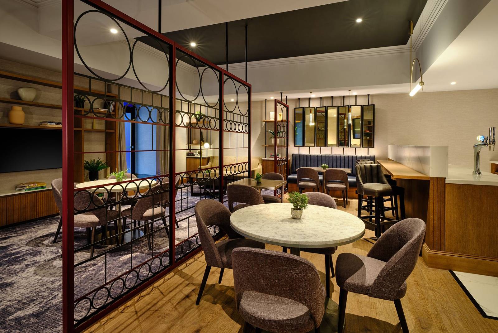 愛丁堡荷里路德萬豪酒店 M Club 酒廊