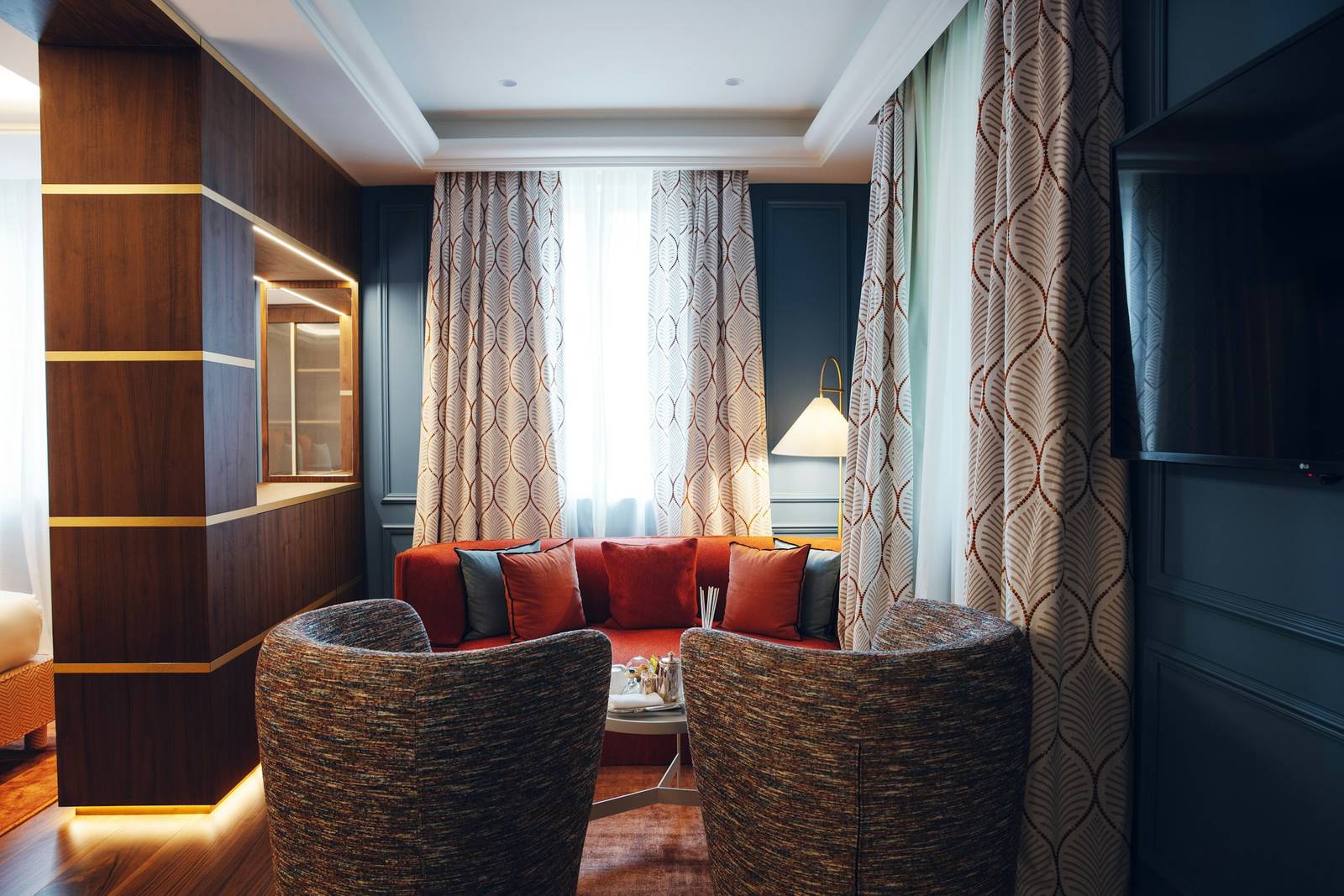 Eight Hotel Portofino Eight Suite 起居空間