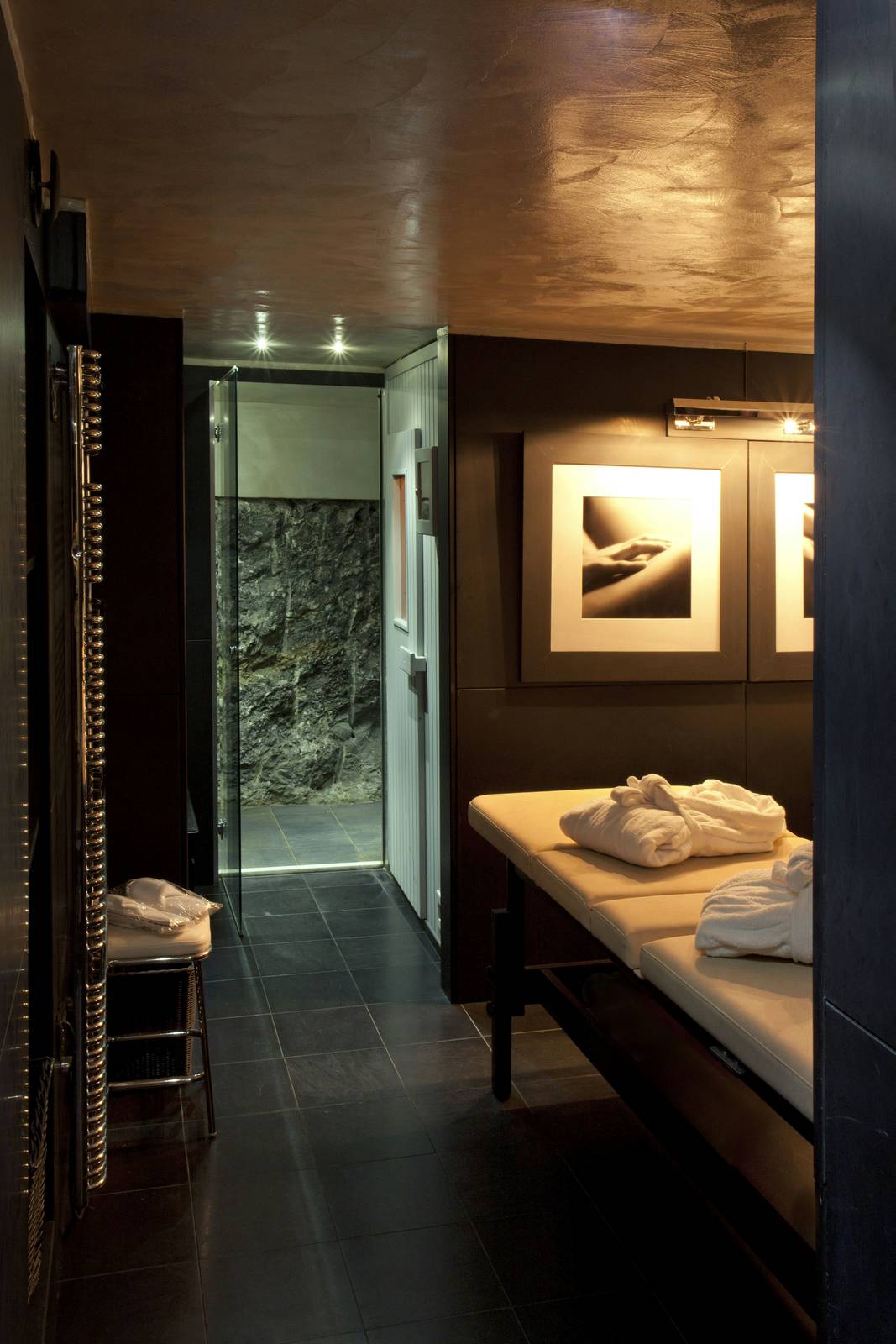 Eight Hotel Portofino 健康中心走廊
