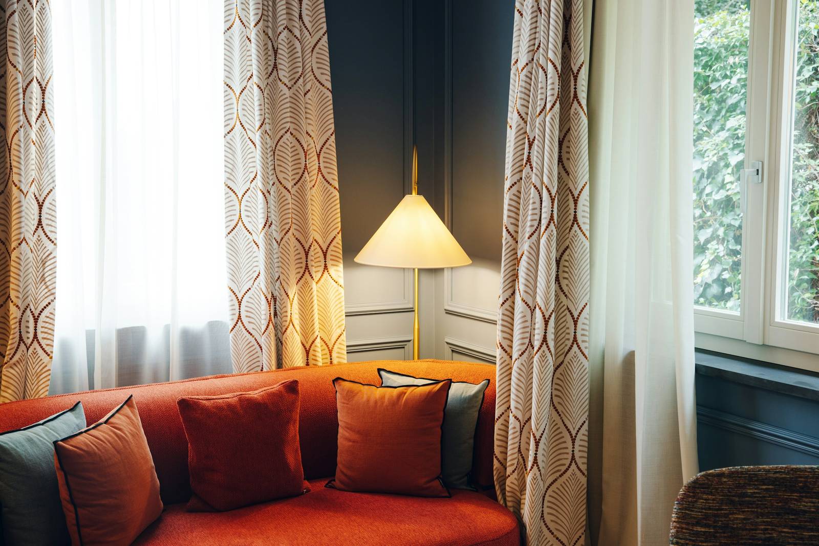 Eight Hotel Portofino Eight Suite 窗邊沙發