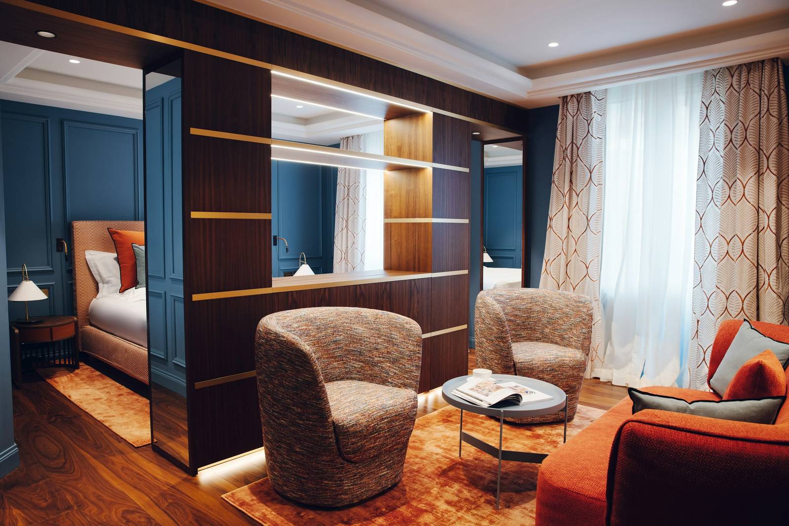 Eight Hotel Portofino Suite 客房起居區