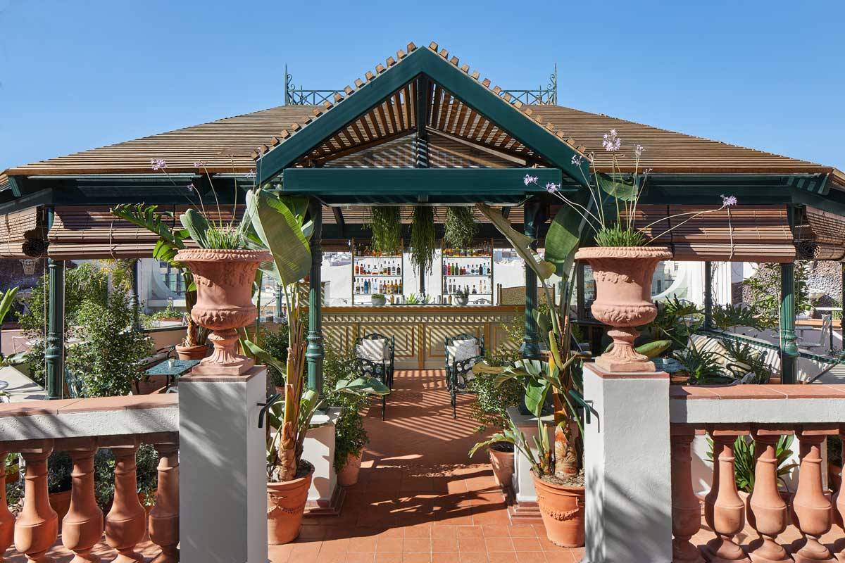 El Palace Barcelona 頂樓花園涼亭酒吧